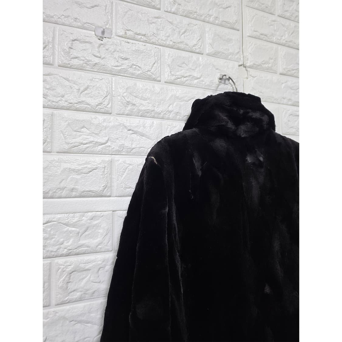 택포// 월드FUR 통밍크 코트 M 상품이미지4