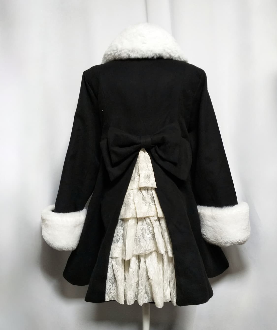 빈티지 리본자켓 코트 히메갸루 로맨틱 양산형지뢰계 달천 대장 핀터깔 펑크 상품이미지2