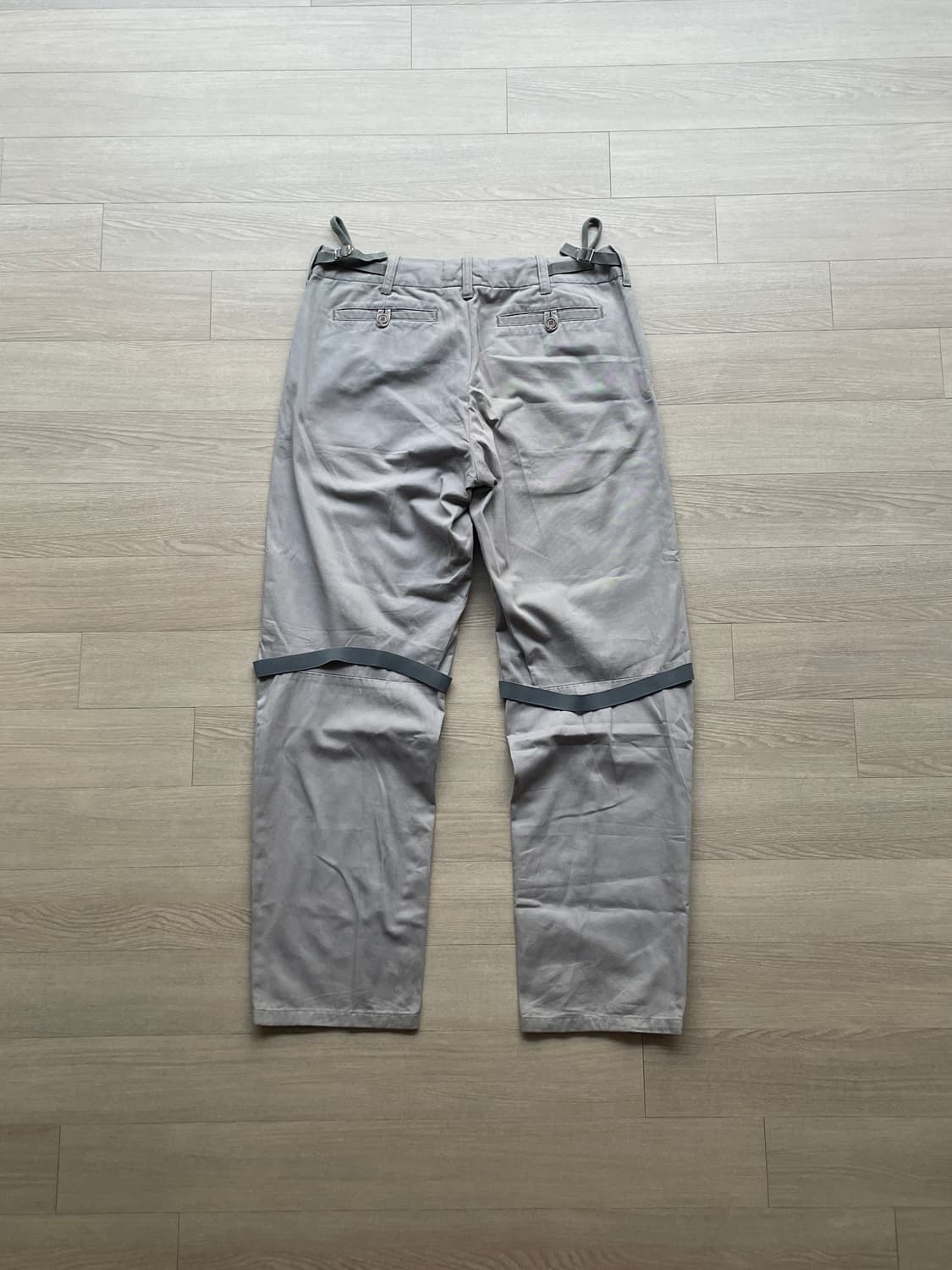 1999 헬무트랭 본디지 스트랩 팬츠 브래드 피트 착용 상품이미지4