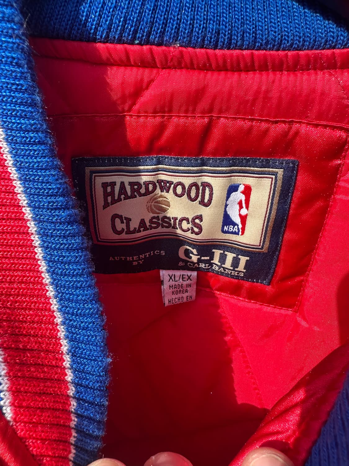 90s 빈티지 필라델피아 세븐티 식서스 베스킷볼 바시티 상품이미지5