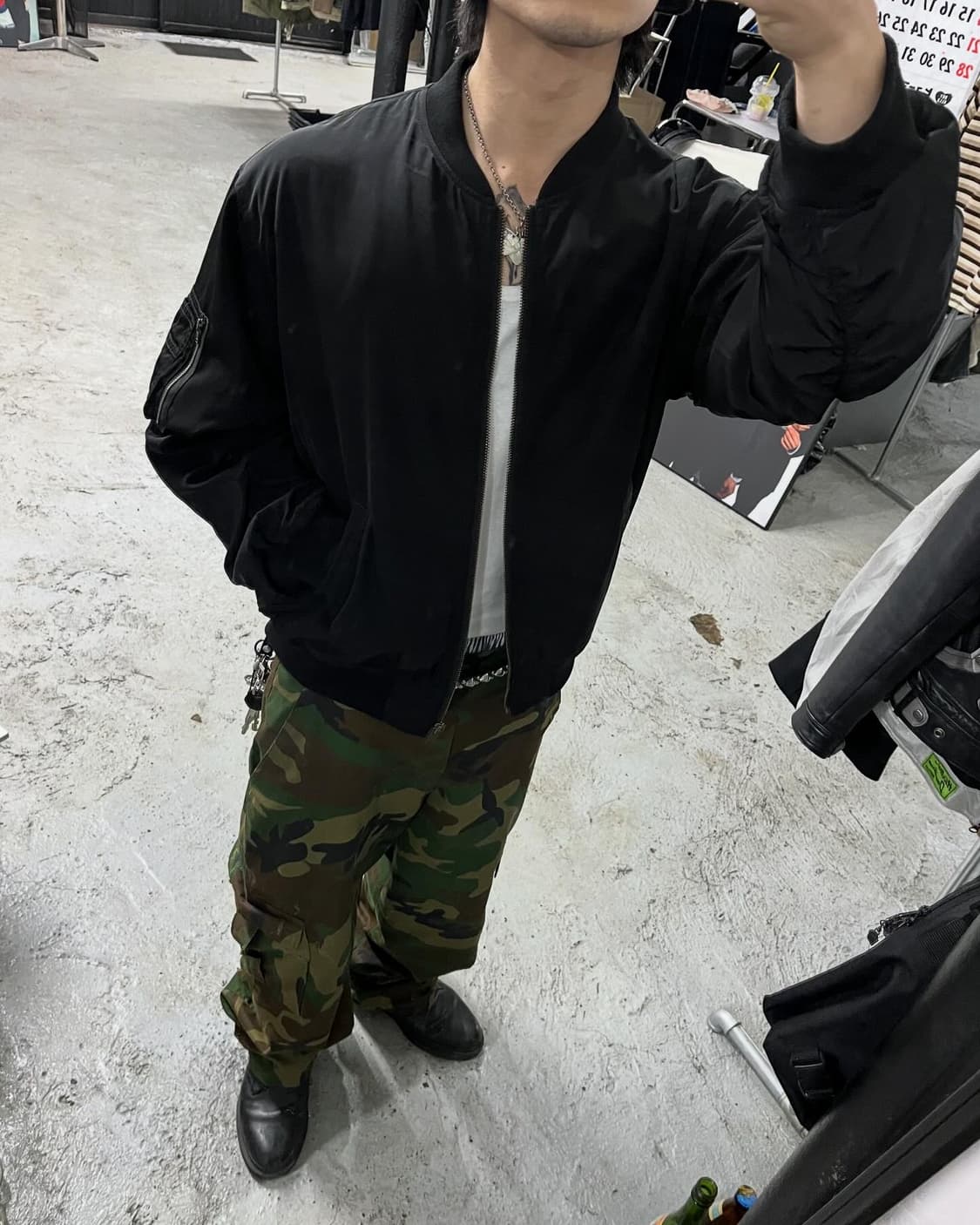 colza ma-1 bomber jacket 상품이미지2