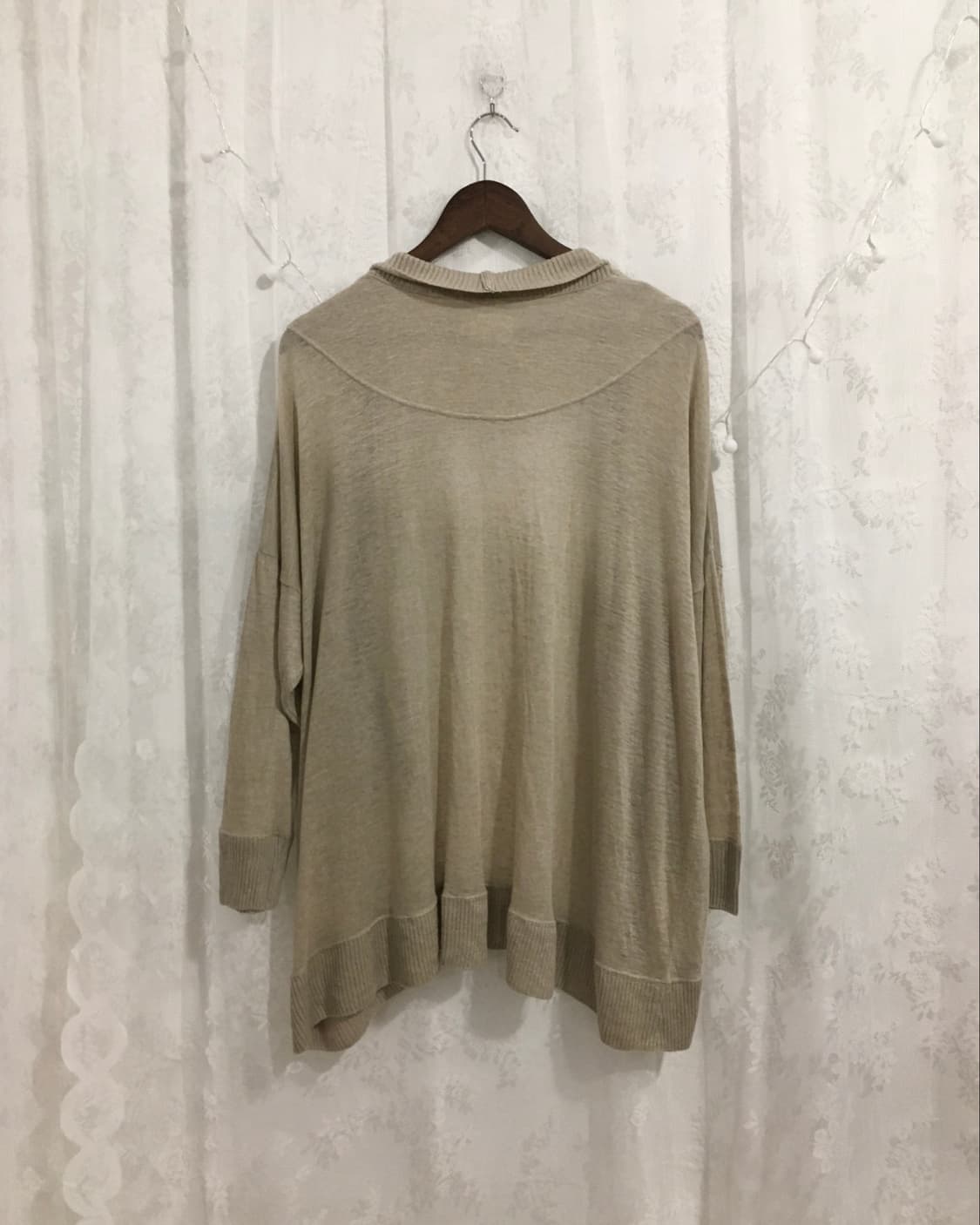 TSUMORI CHISATO beige linen cardigan 상품이미지7