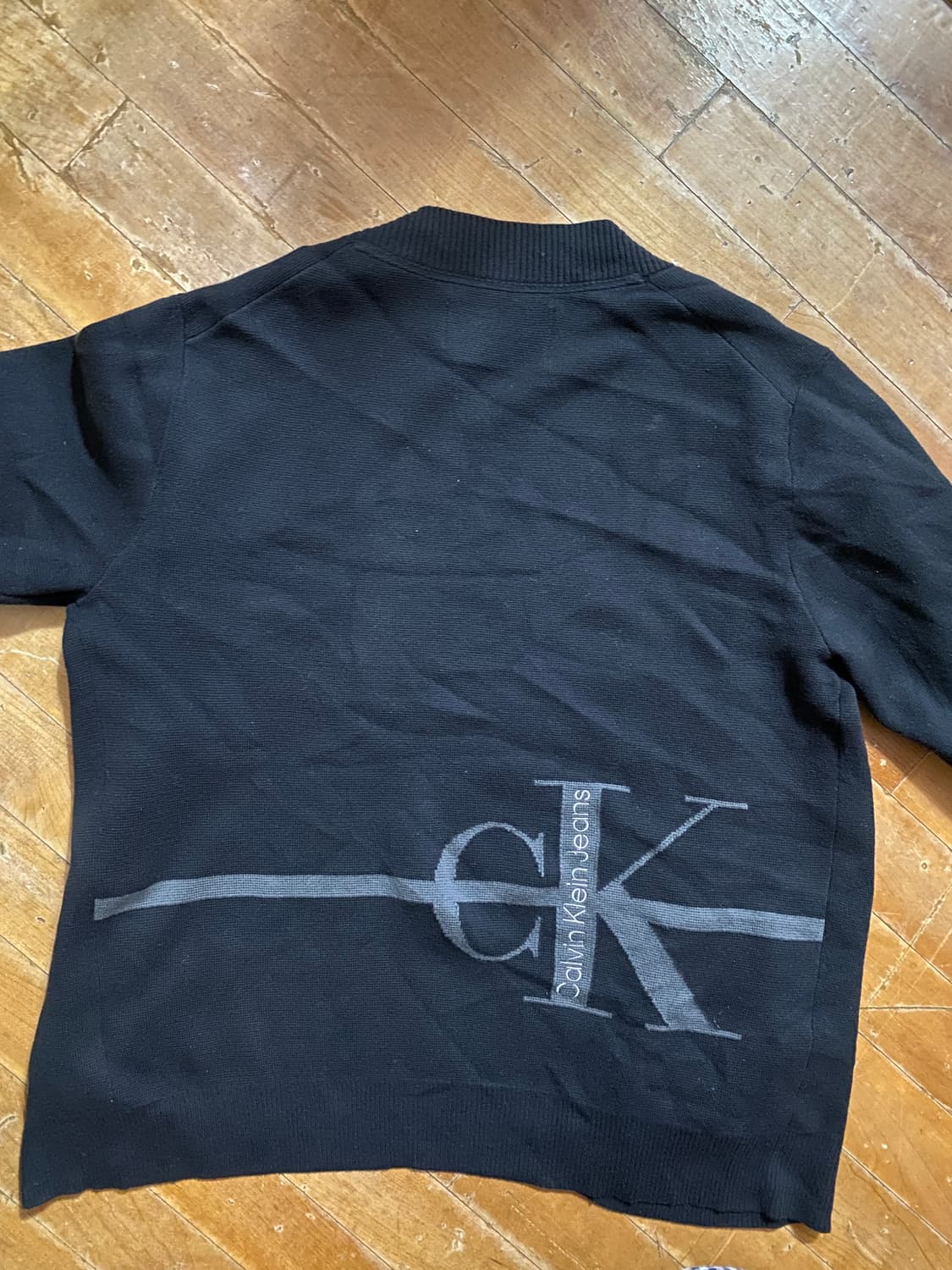 Calvin Klein Jeans 블랙 가디건 L (105) 상품이미지6