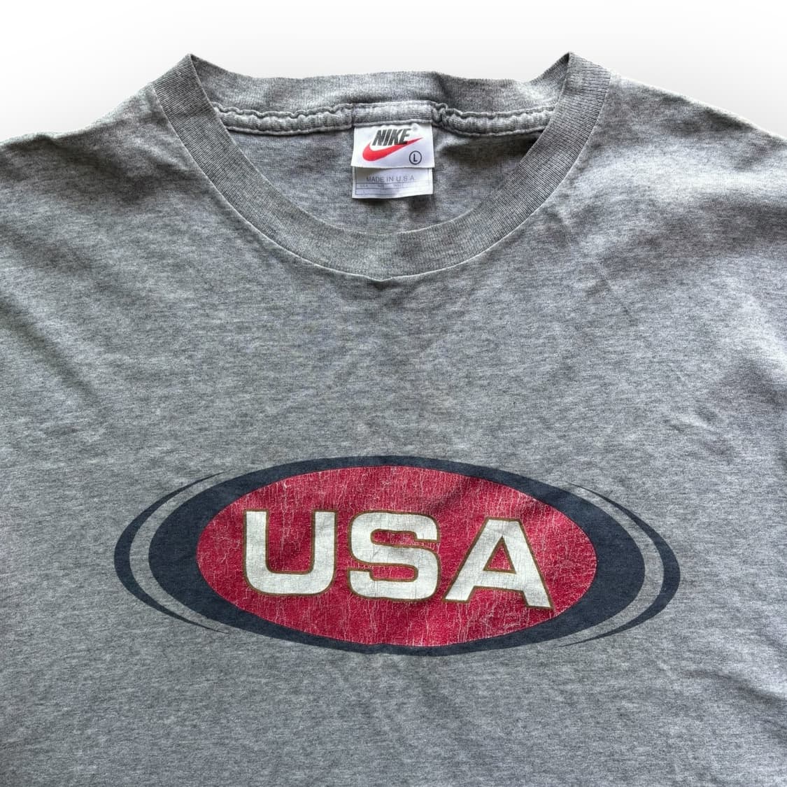 XL)90's 나이키 USA 티셔츠 상품이미지4