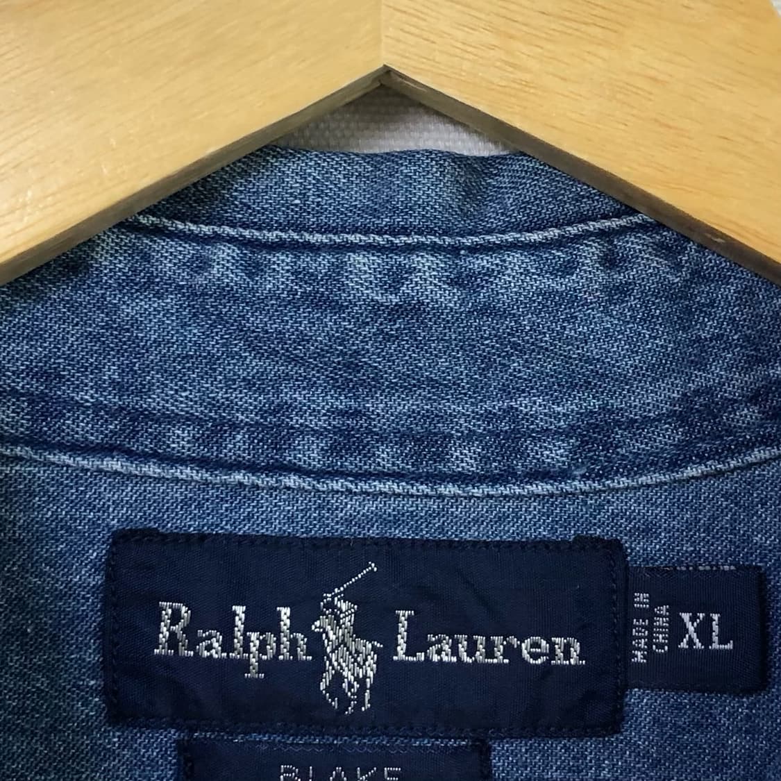 Xxl 폴로 데님 셔츠 상품이미지3