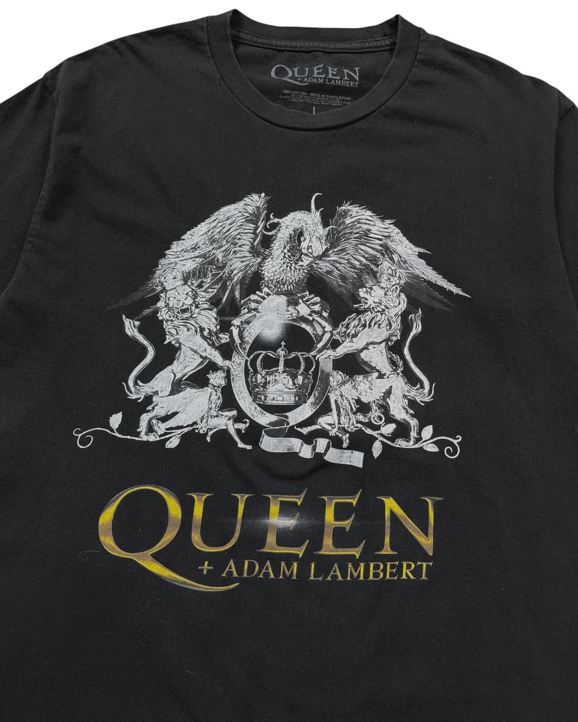Queen 그래픽 블랙 반팔 티셔츠 상품이미지6