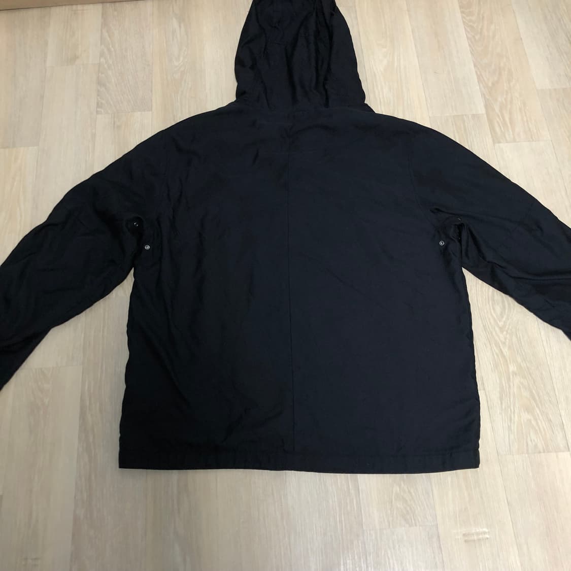 (M) 타미 힐피거 TOMMY HILFIGER 나일론 유틸리티 파카 블랙 상품이미지10