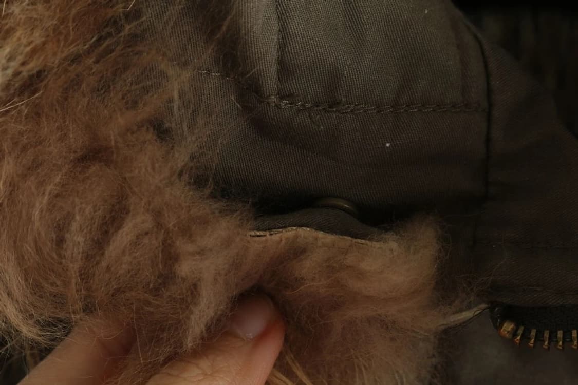 JEANASIS 야상 자켓 퍼 후드 y2k 와투케 펑크 punk 상품이미지5