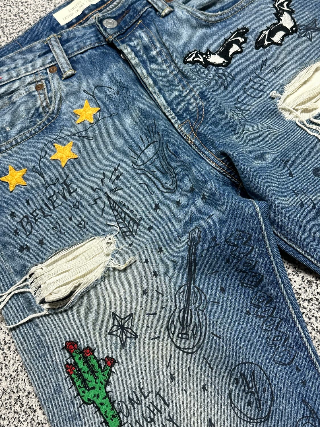 리바이스 501xx 셀레브레이션 리미티드 데님 상품이미지3