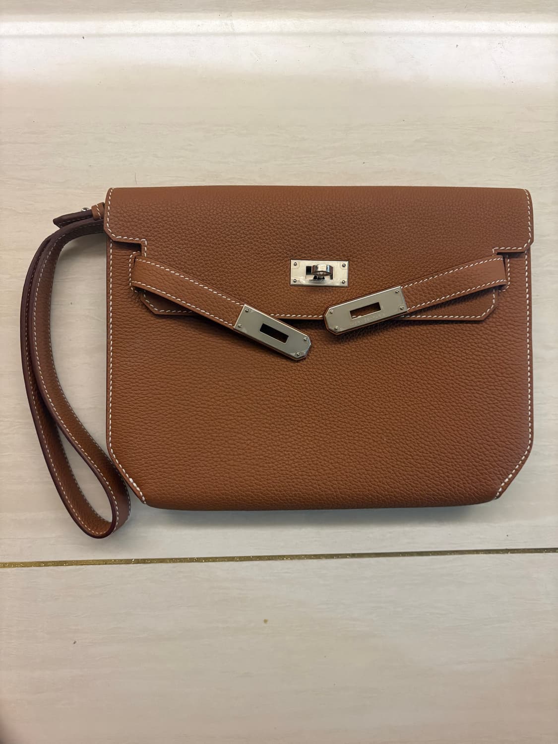 (새상품급) 에르메스 켈리 데페슈 25 클러치 서류가방 상품이미지1