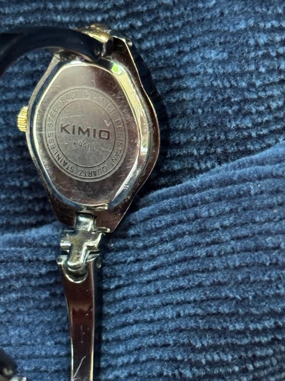 vintage kimio quartz metal watch  상품이미지9