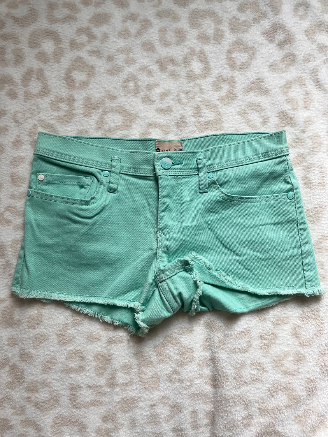 Drape ring top + Mint short pants 상품이미지4