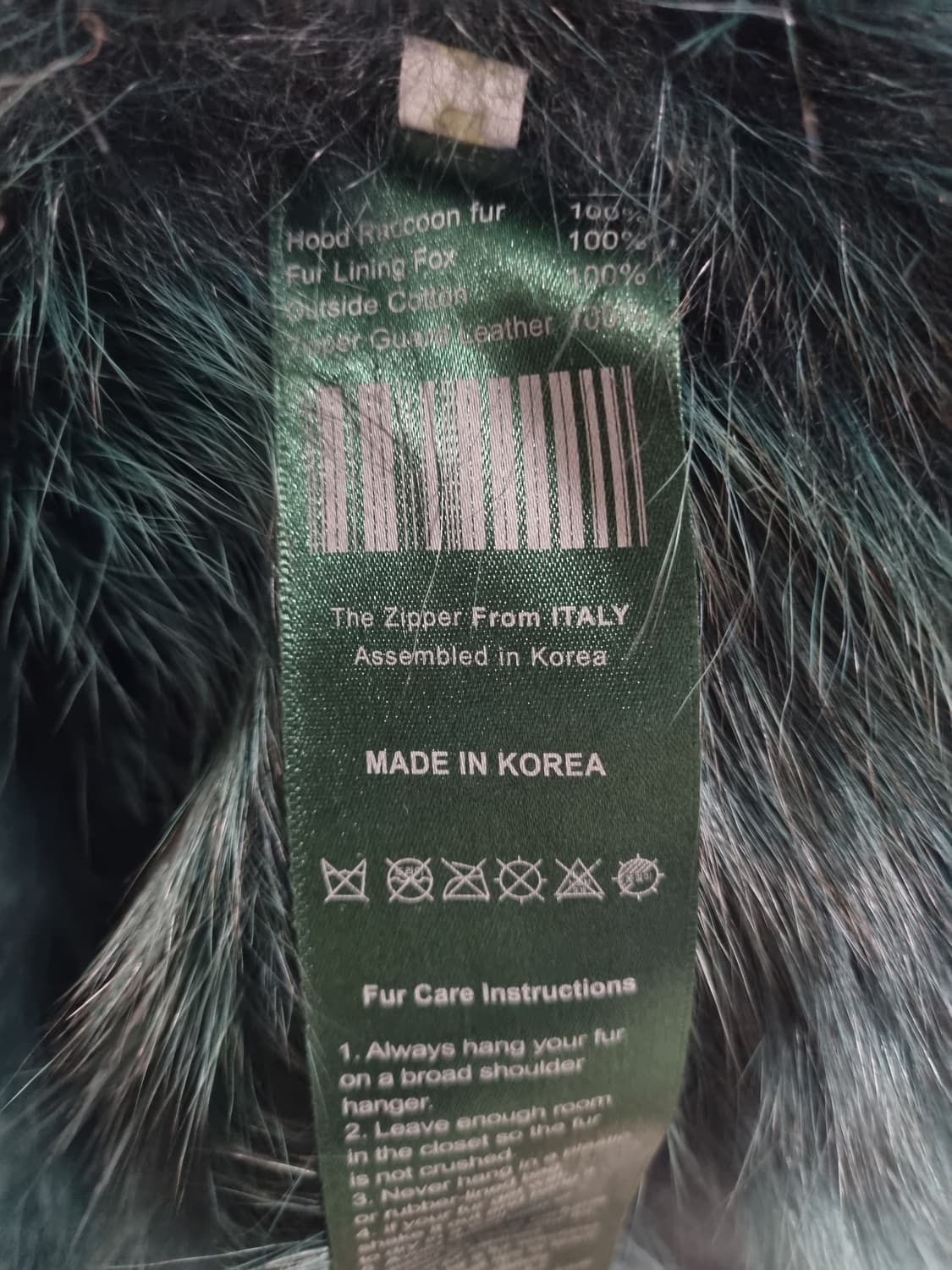 폭스퍼 남여공용 야상 후드자켓  상품이미지5