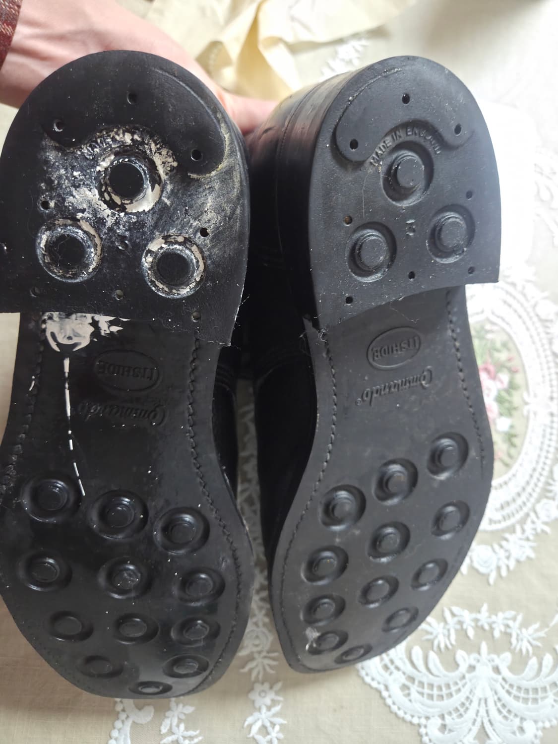 샌더스 밀리터리 레더 부츠 260사이즈 상품이미지4