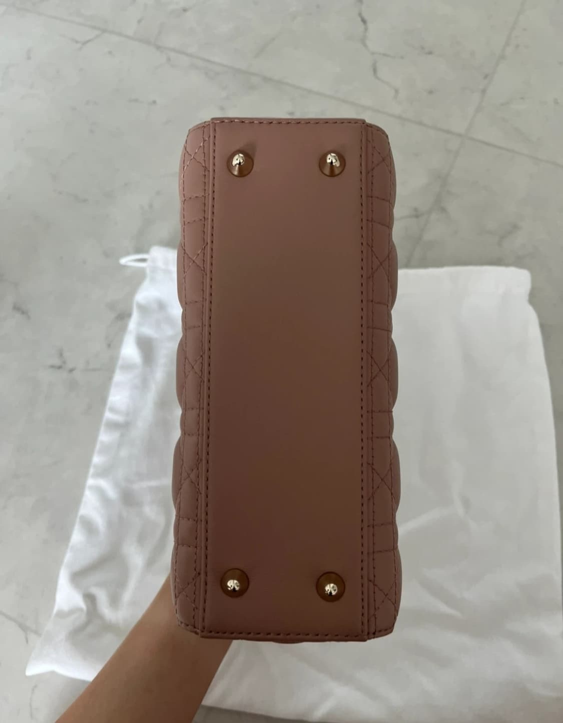 (정품)디올 레이디백 베이지 급처! 상품이미지4