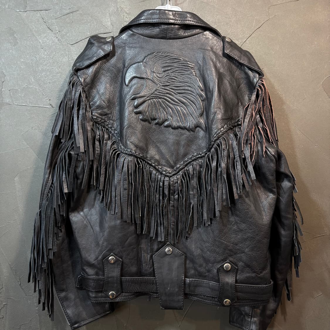 [46] VINTAGE 빈티지 웨스턴 가죽 자켓 상품이미지1