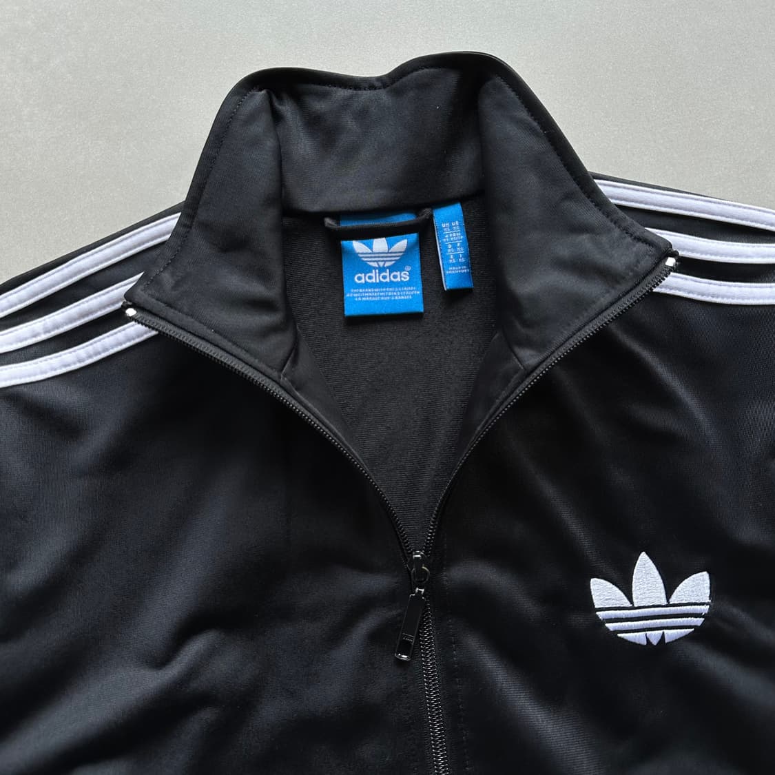 [XS]아디다스 구형 파이어버드 블랙 트랙탑 져지 상품이미지7