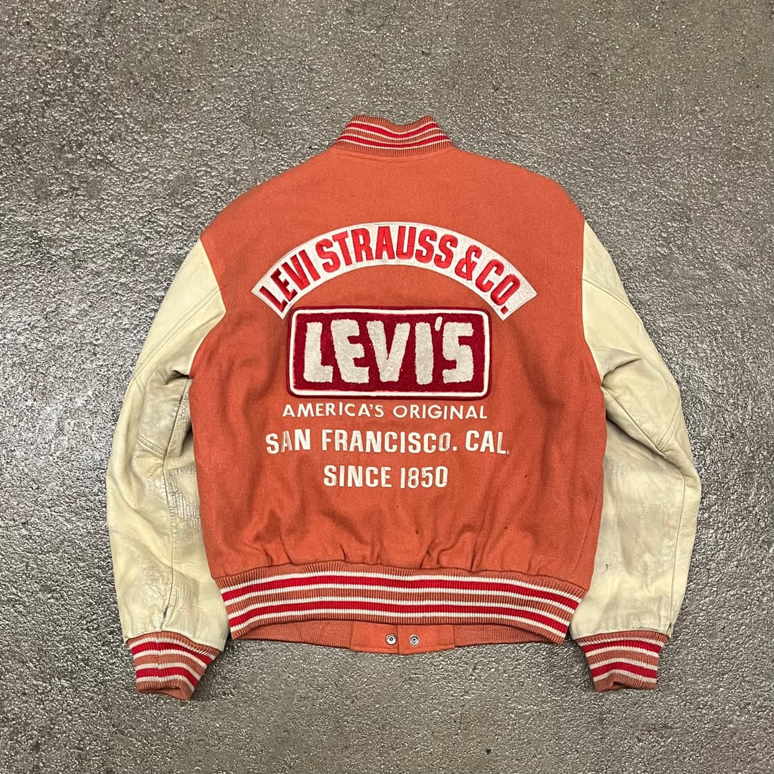 90s 리바이스 울 바시티 자켓 (100) 상품이미지1