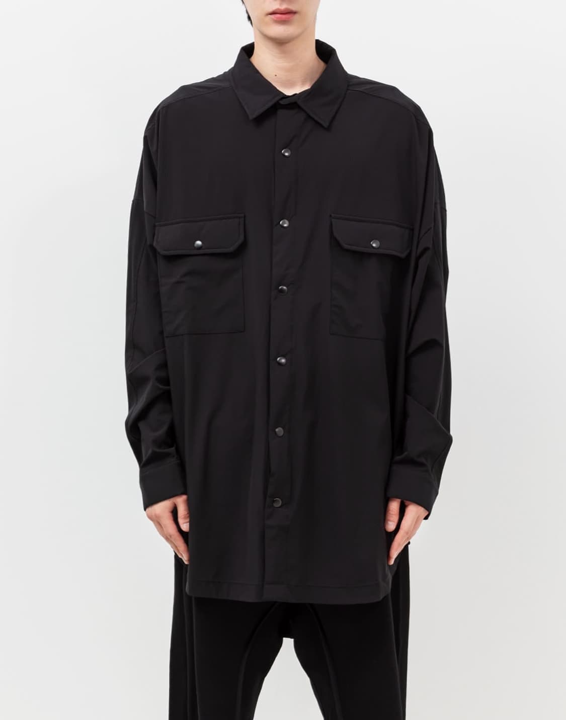 THOM/KROM  M SJ 634 (BLACK) 톰크롬 셔츠 상품이미지1