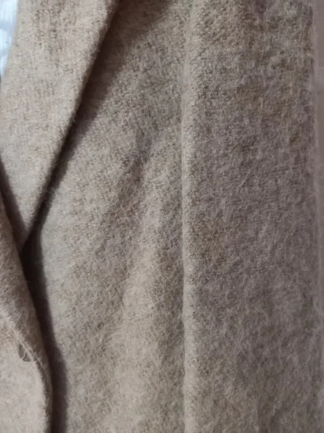 울100 부클 테일 카라 봄가을 코트 55 상품이미지2