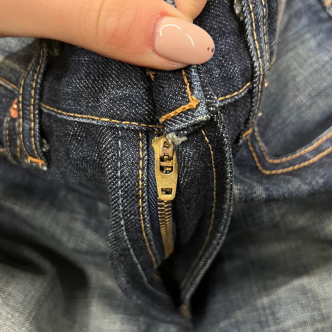 [정품] 리바이스 워싱 데님 청바지 b15 상품이미지7