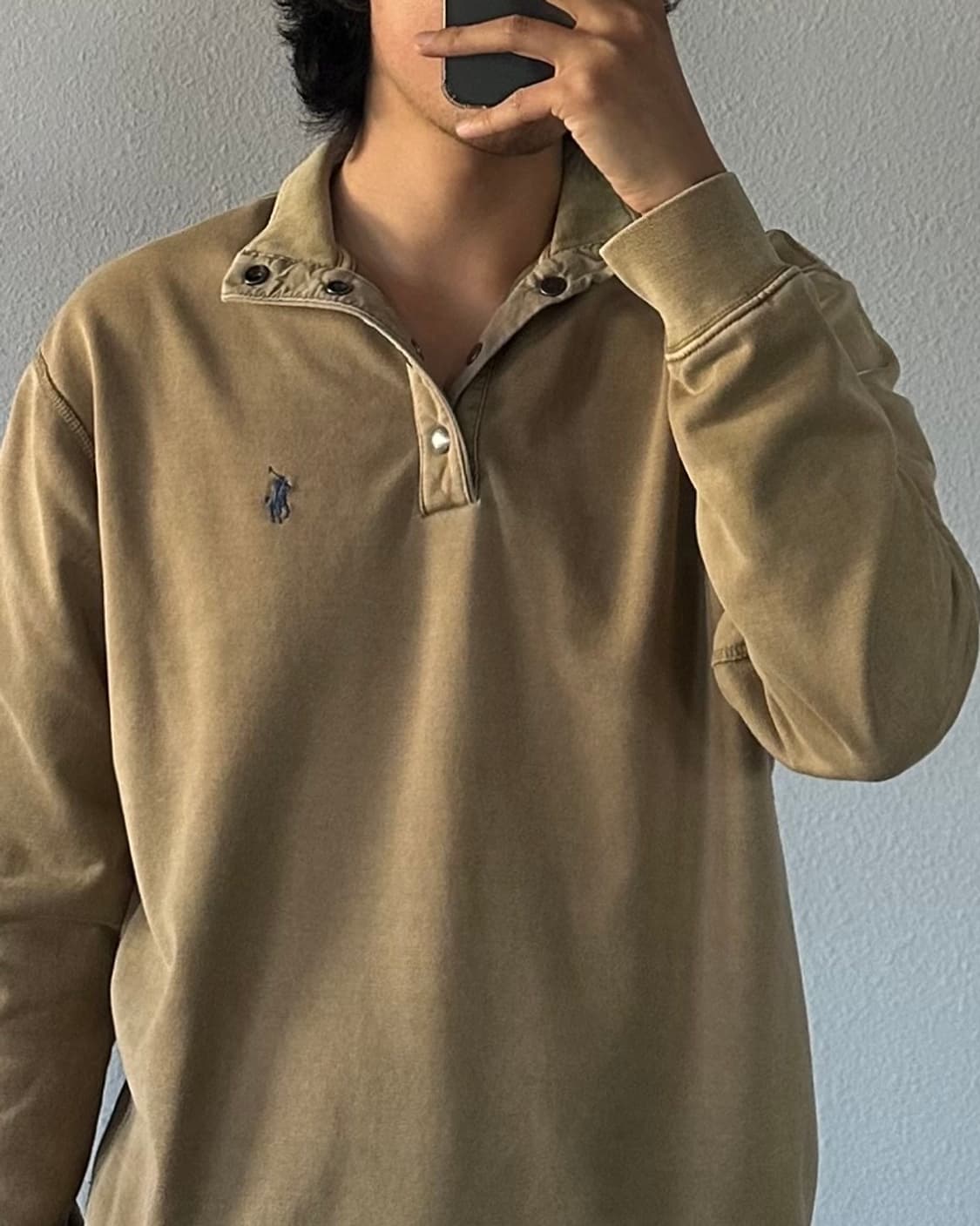 [M-L]폴로 랄프로렌 풀오버 스냅 맨투맨 상품이미지2