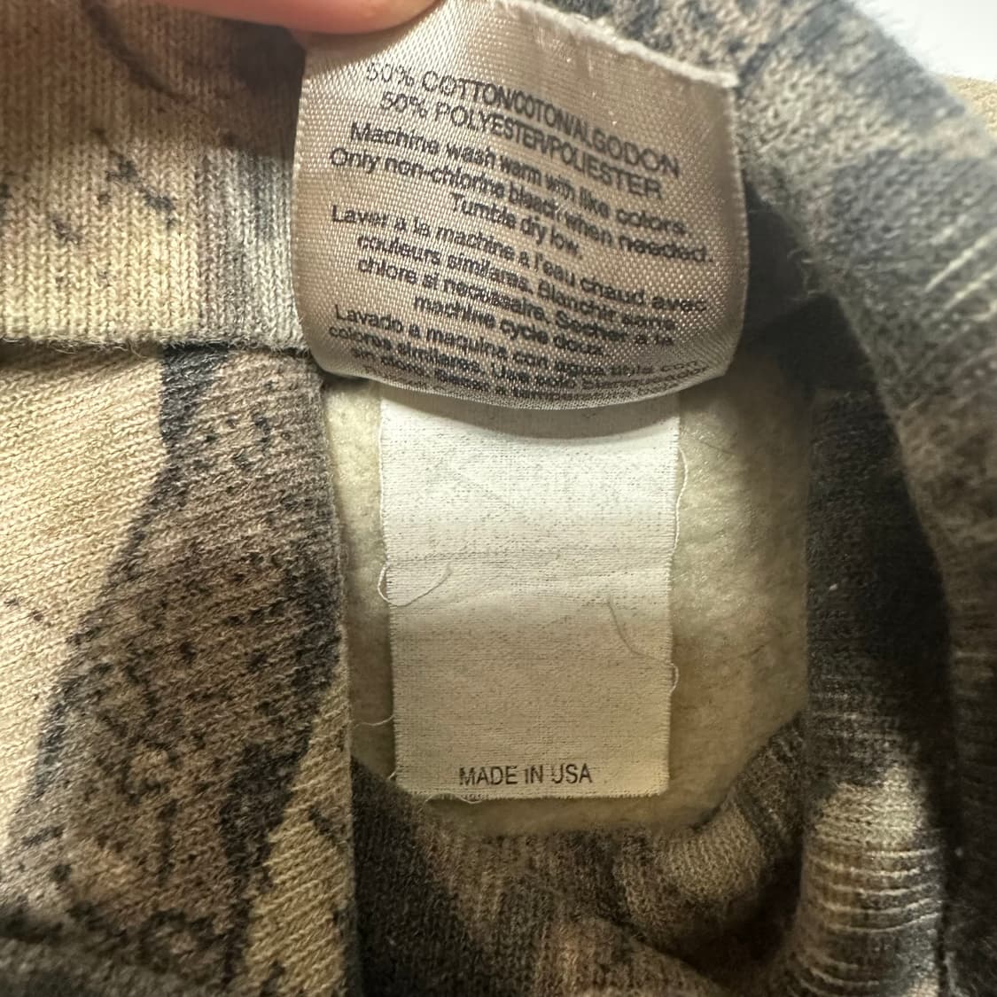 JERZEES Outdoors 리얼트리 카모 하프넥 스웻셔츠 상품이미지4