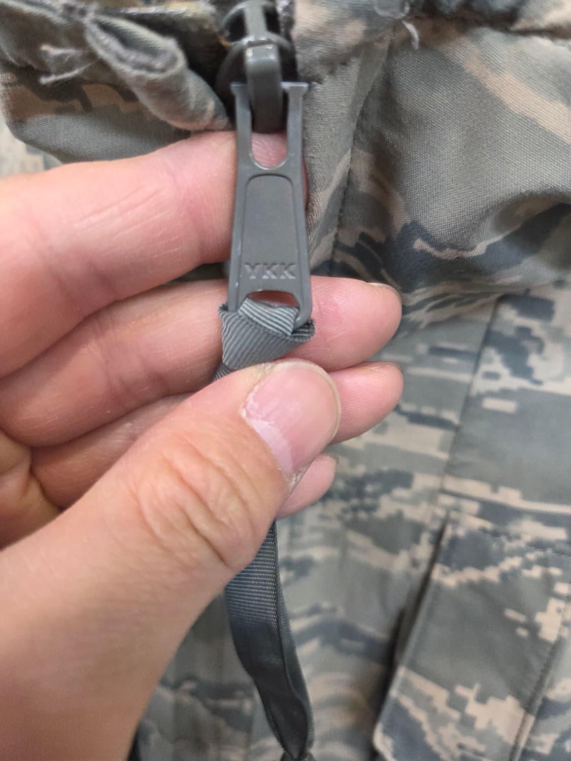 밀리터리 공군 에어포스 타이거 카모 고어텍스 후드자켓 L 레귤러  상품이미지3