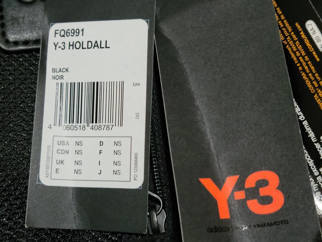 Y-3 블랙 크로스백 메신저백 상품이미지4