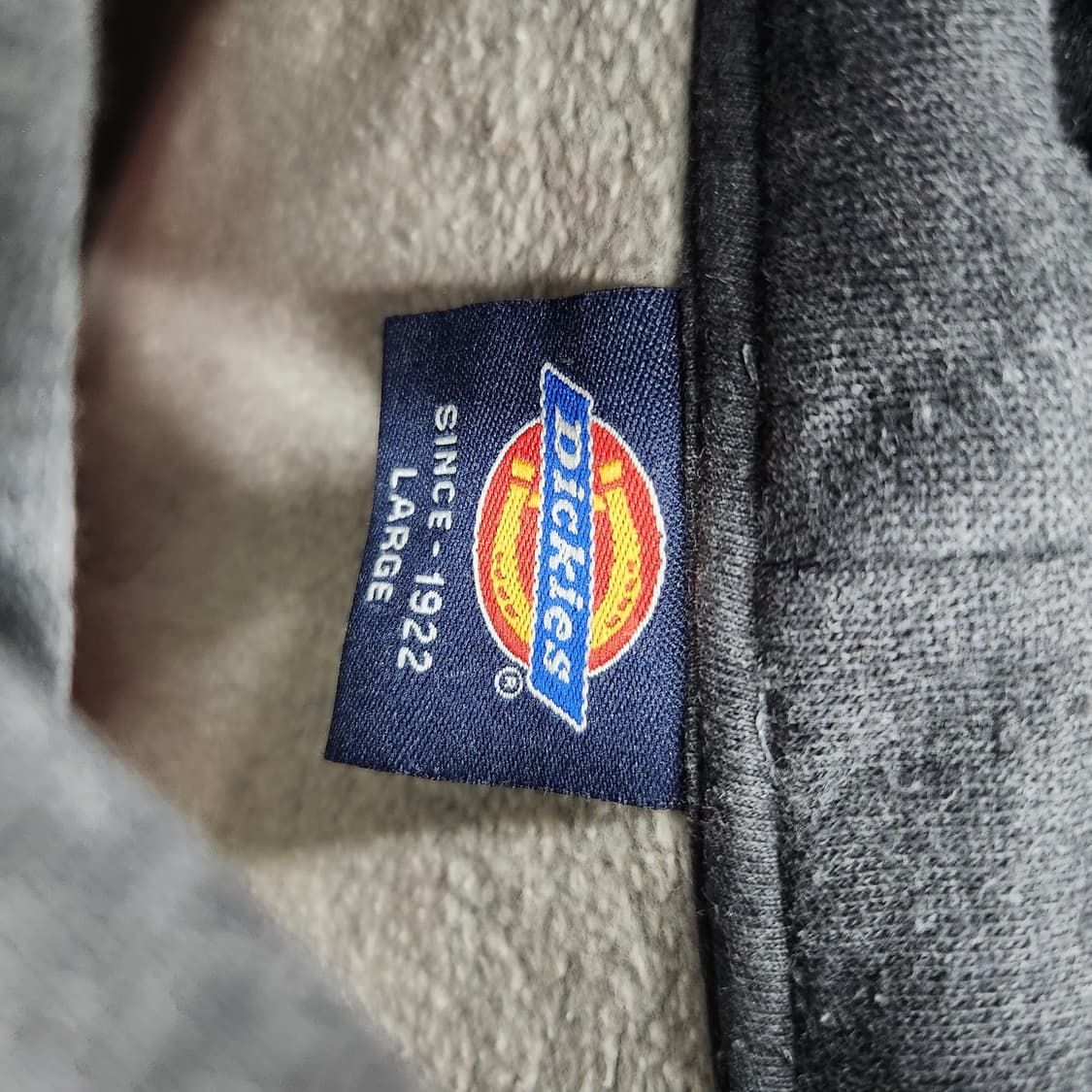 디키즈 스펠 로고 자수 빈티지 후드티 L 상품이미지4