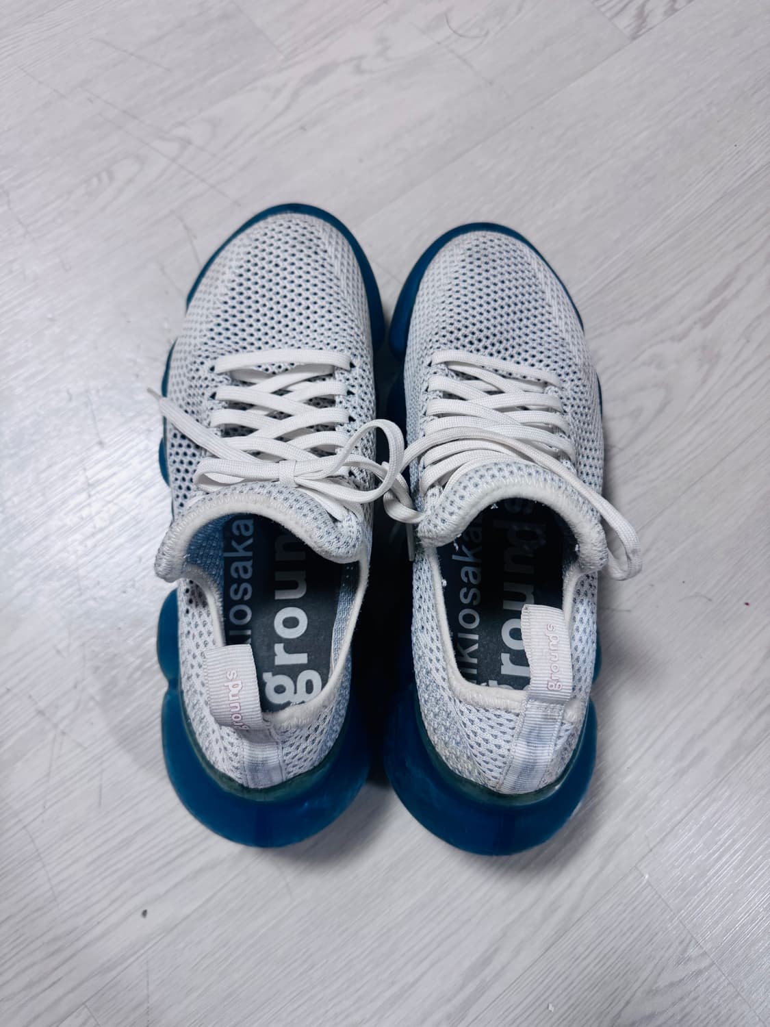 Grounds 그라운즈 블루 스니커즈 서브컬쳐 아노깔 상품이미지1