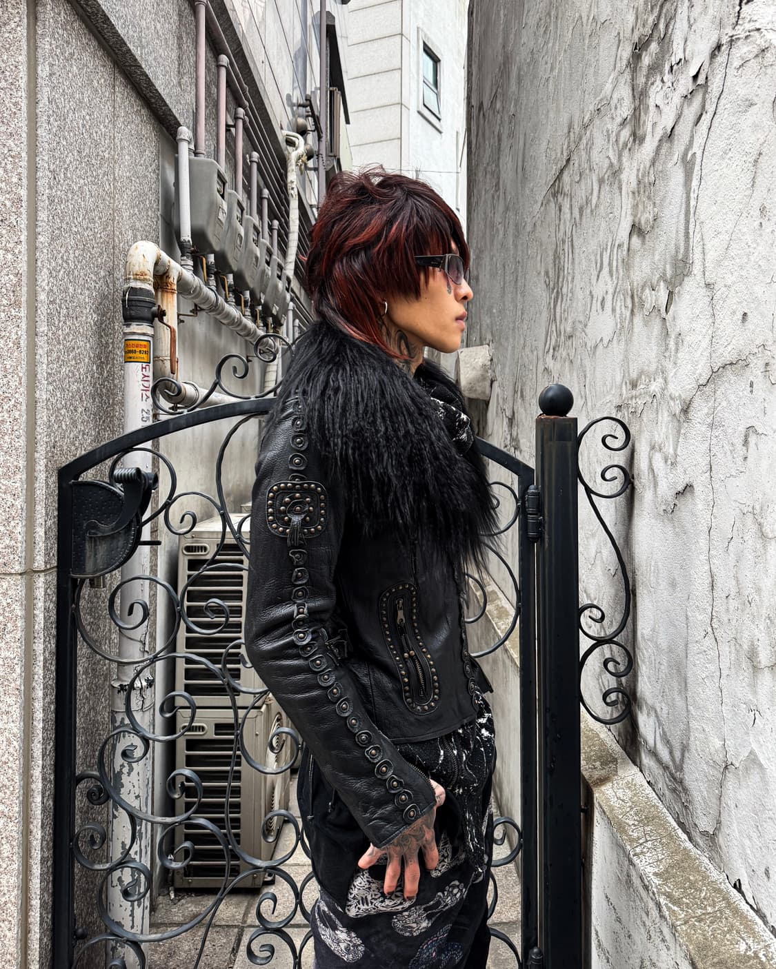 Share Spirit - Goat & Lamp leather jk 상품이미지5