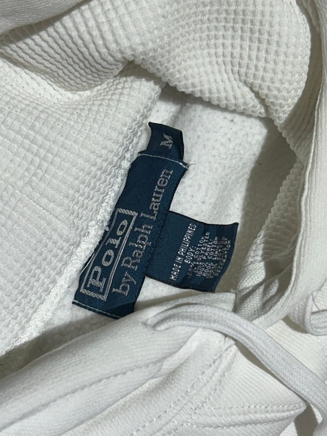 폴로 빅포니 후드티 화이트 상품이미지2