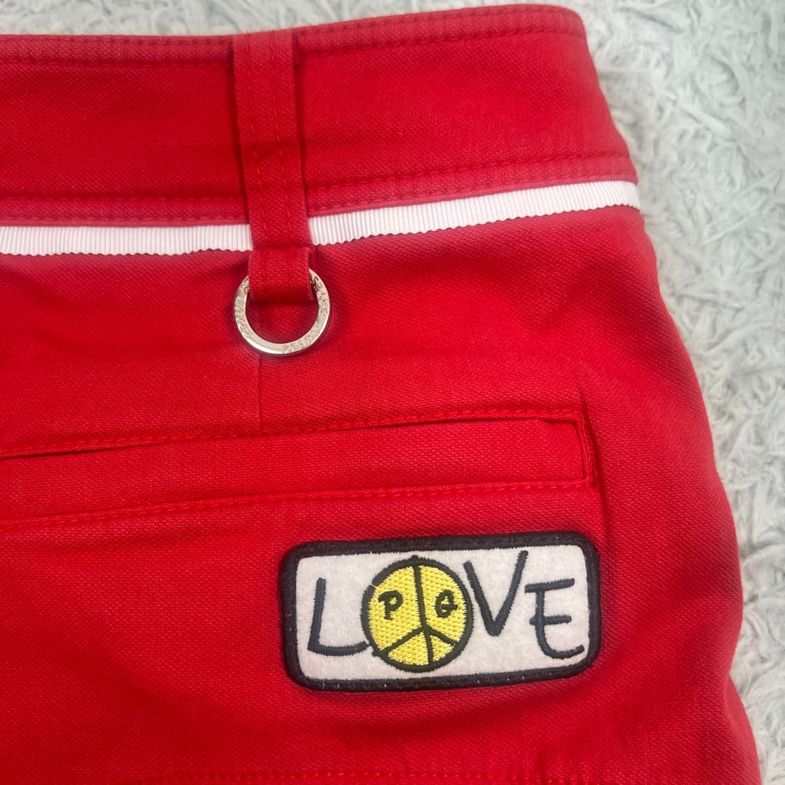 파리게이츠 플레어 큐롯스커트 레드 0호 상품이미지5