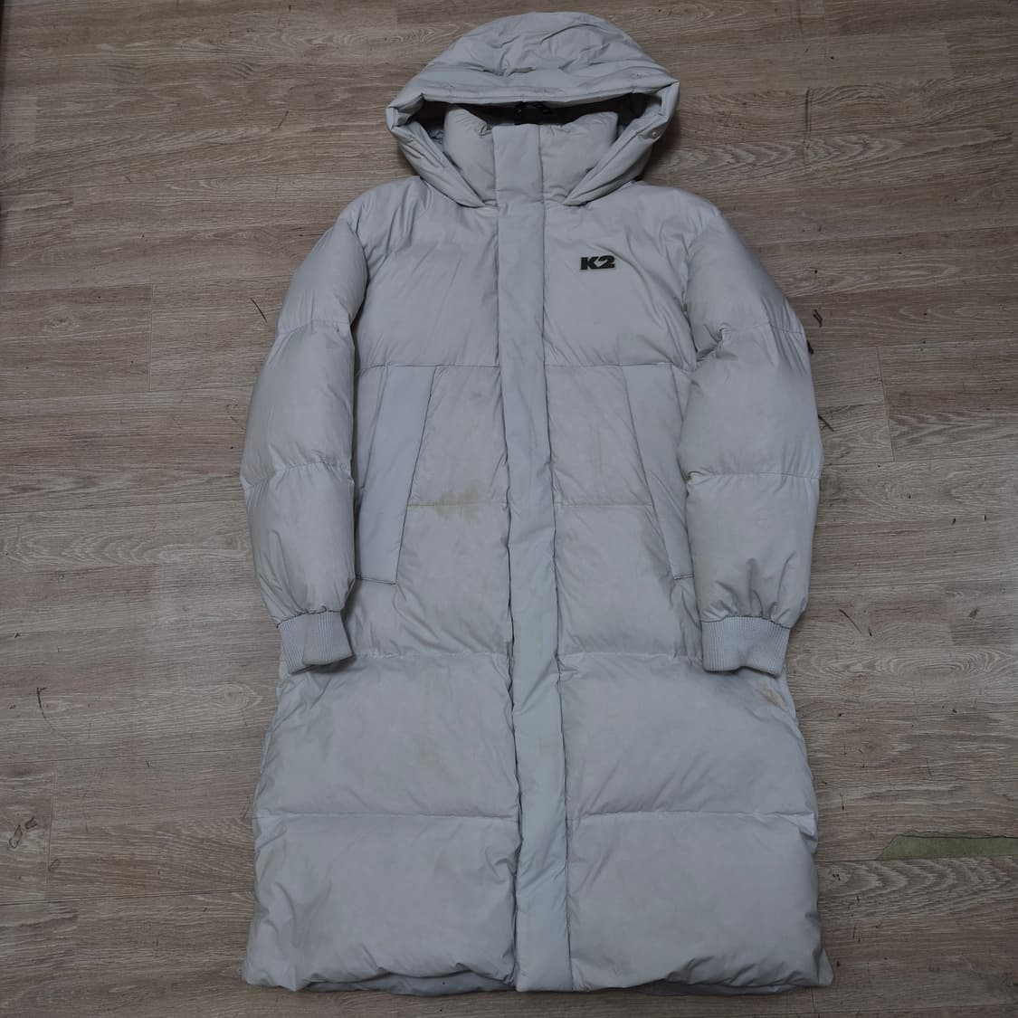 K2 케이투 구스다운 후드 롱패딩 점퍼 S(90) 상품이미지1