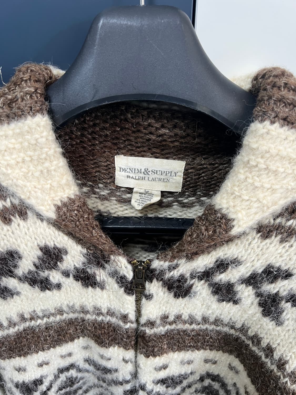 택포6.5) 데님앤서플라이 랄프로렌 코위찬 가디건 니트 상품이미지2