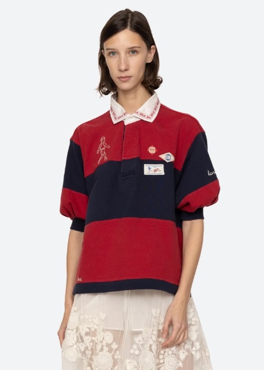 Sea ny 스트라이프 럭비티 상품이미지1