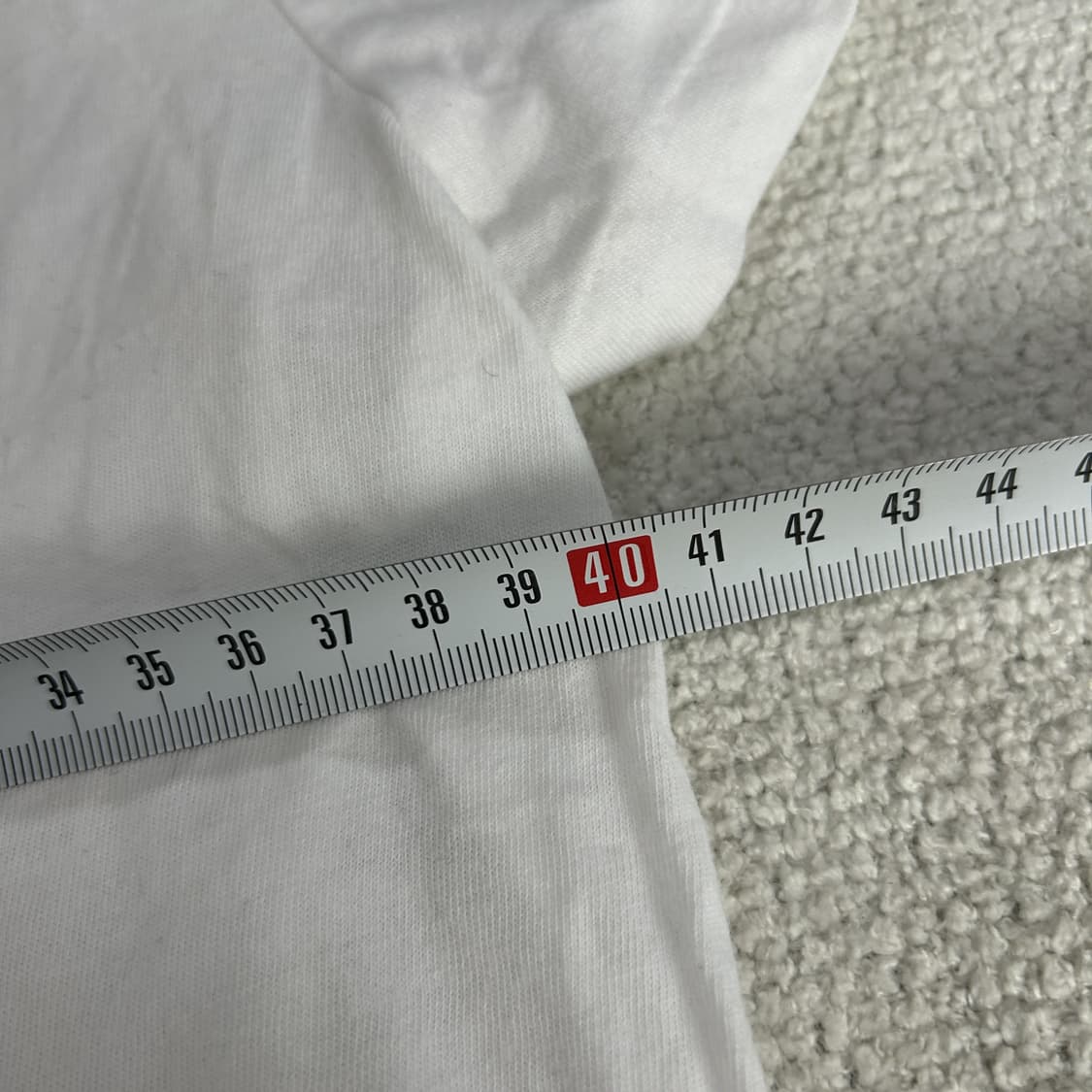 폴로 랄프로렌 반팔 티셔츠 화이트 s 상품이미지5