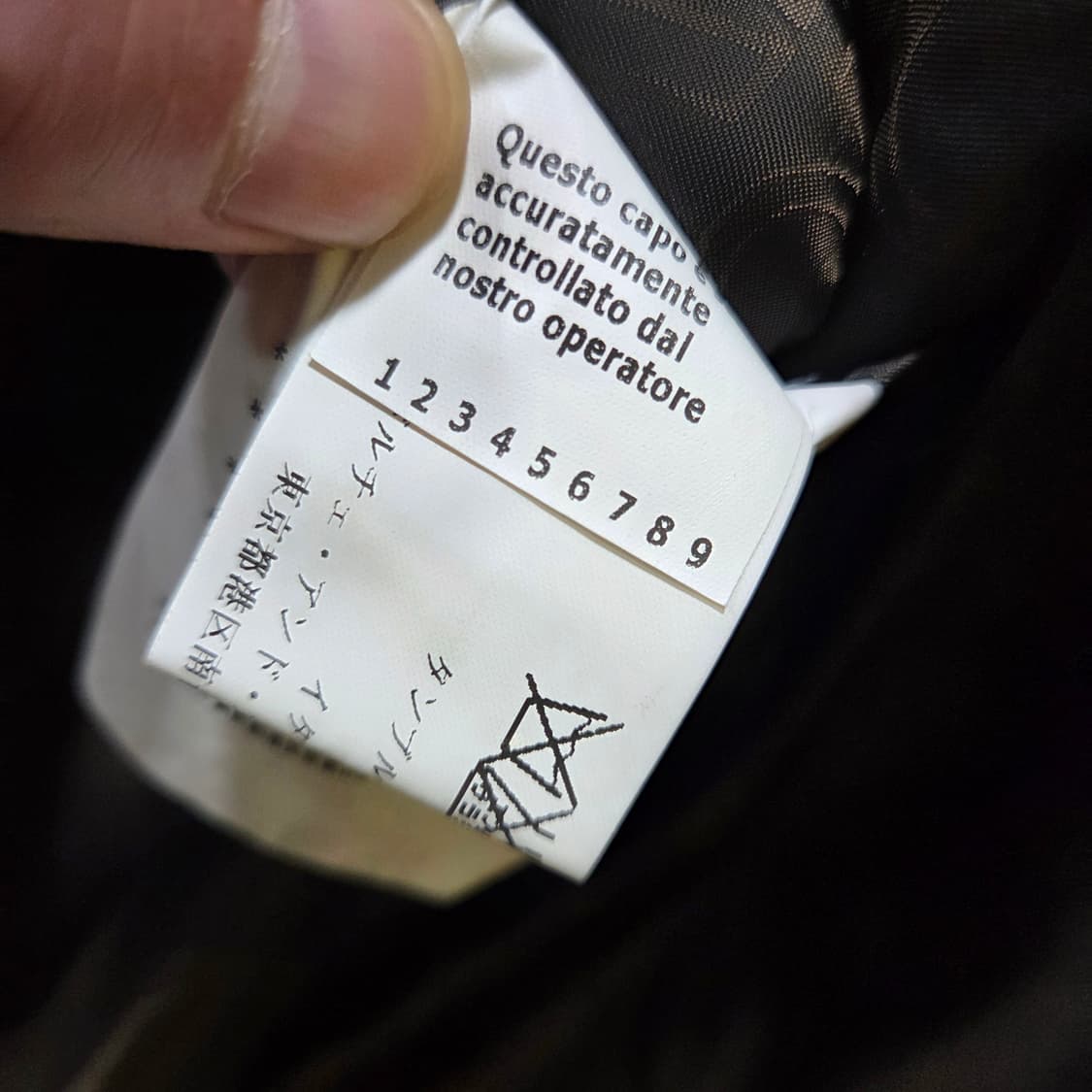 돌체앤가바나 벨벳 코트 상품이미지4