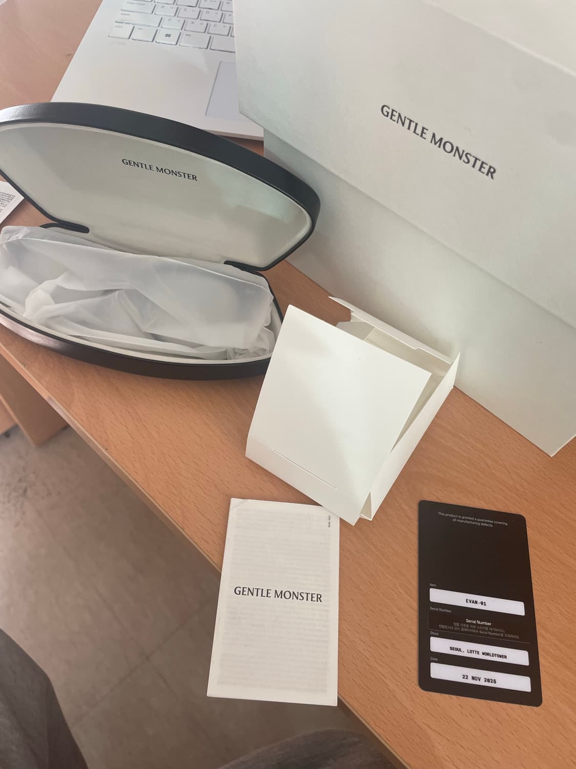 젠틀몬스터 에반 01 새상품 상품이미지3