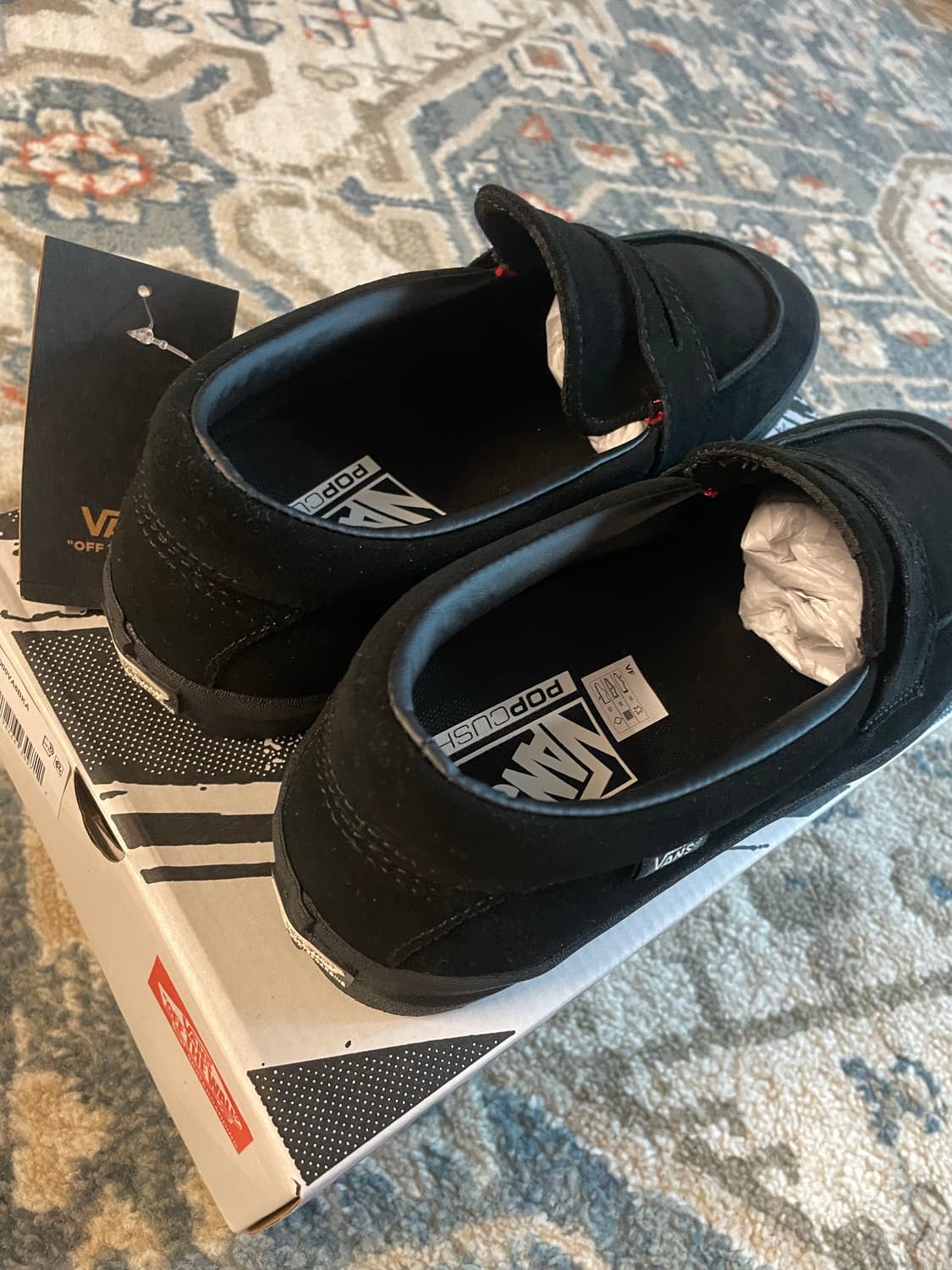 반스 스케이트 로퍼 스웨이드 블랙(새제품,270) 상품이미지4