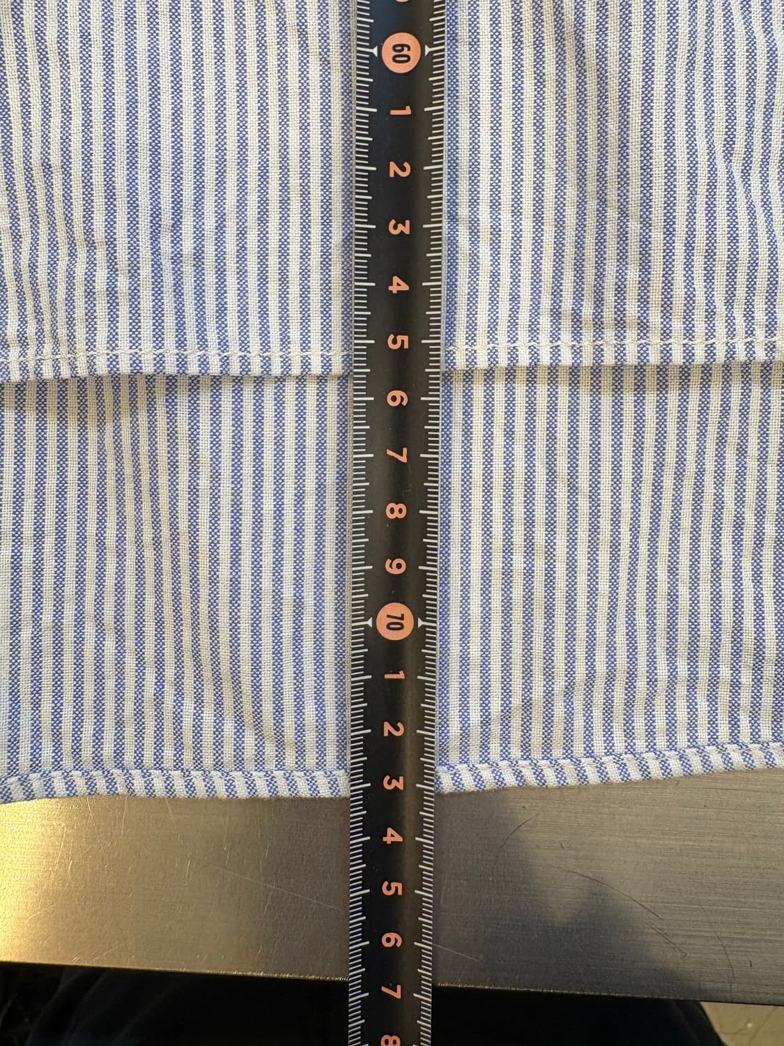 로에베 스트라이프 레더 포켓 셔츠 상품이미지7