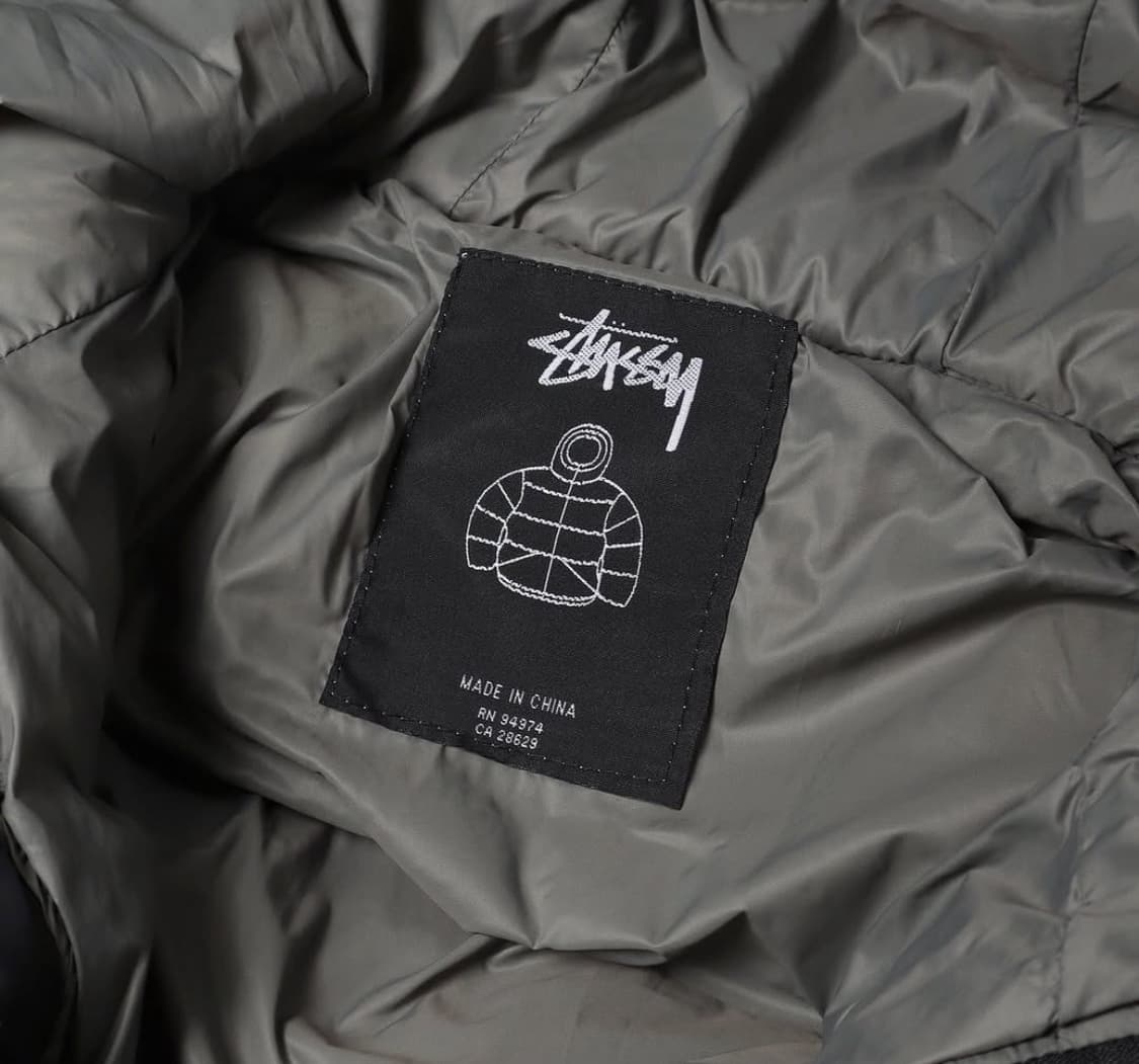 [새상품] 스투시 경량패딩 (블랙) 상품이미지5