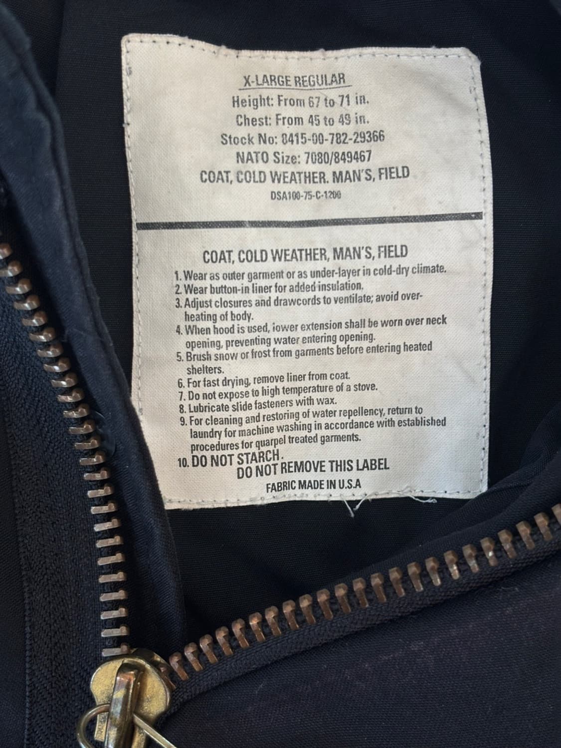 80s Vintage M51 Field Jacket 상품이미지6