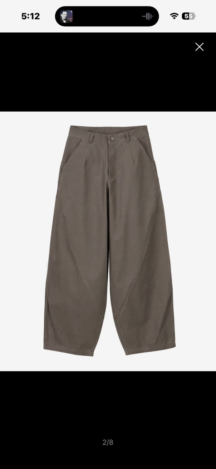 단델 DD 10s structure balloon chino pants  상품이미지1