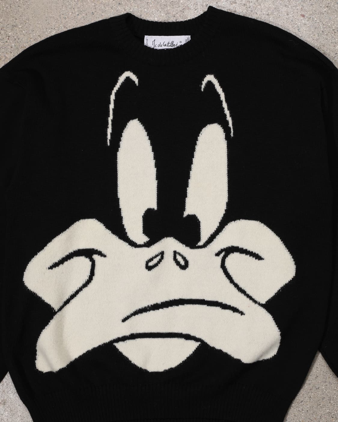 Castelbajac Daffy Duck knit (흑백) 상품이미지4