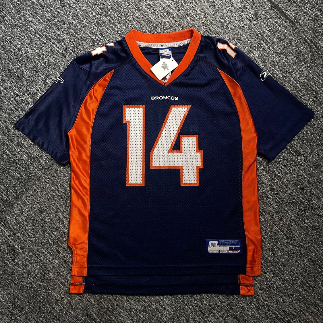 리복 NFL 덴버 브롱코스 럭비 져지 o 2570 상품이미지1