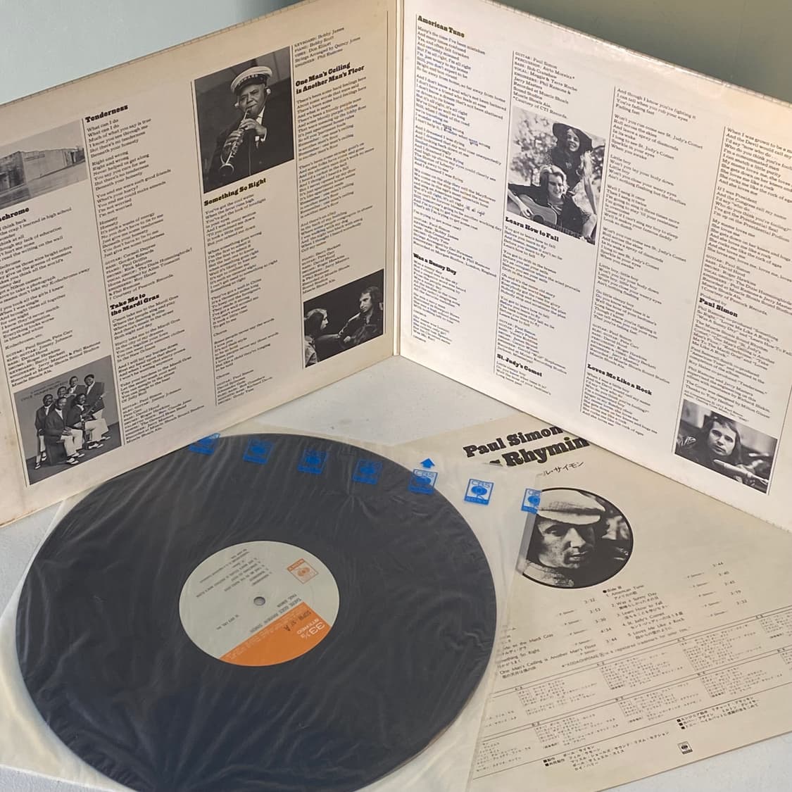 (중고LP-팝) Paul Simon -There Goes 상품이미지3