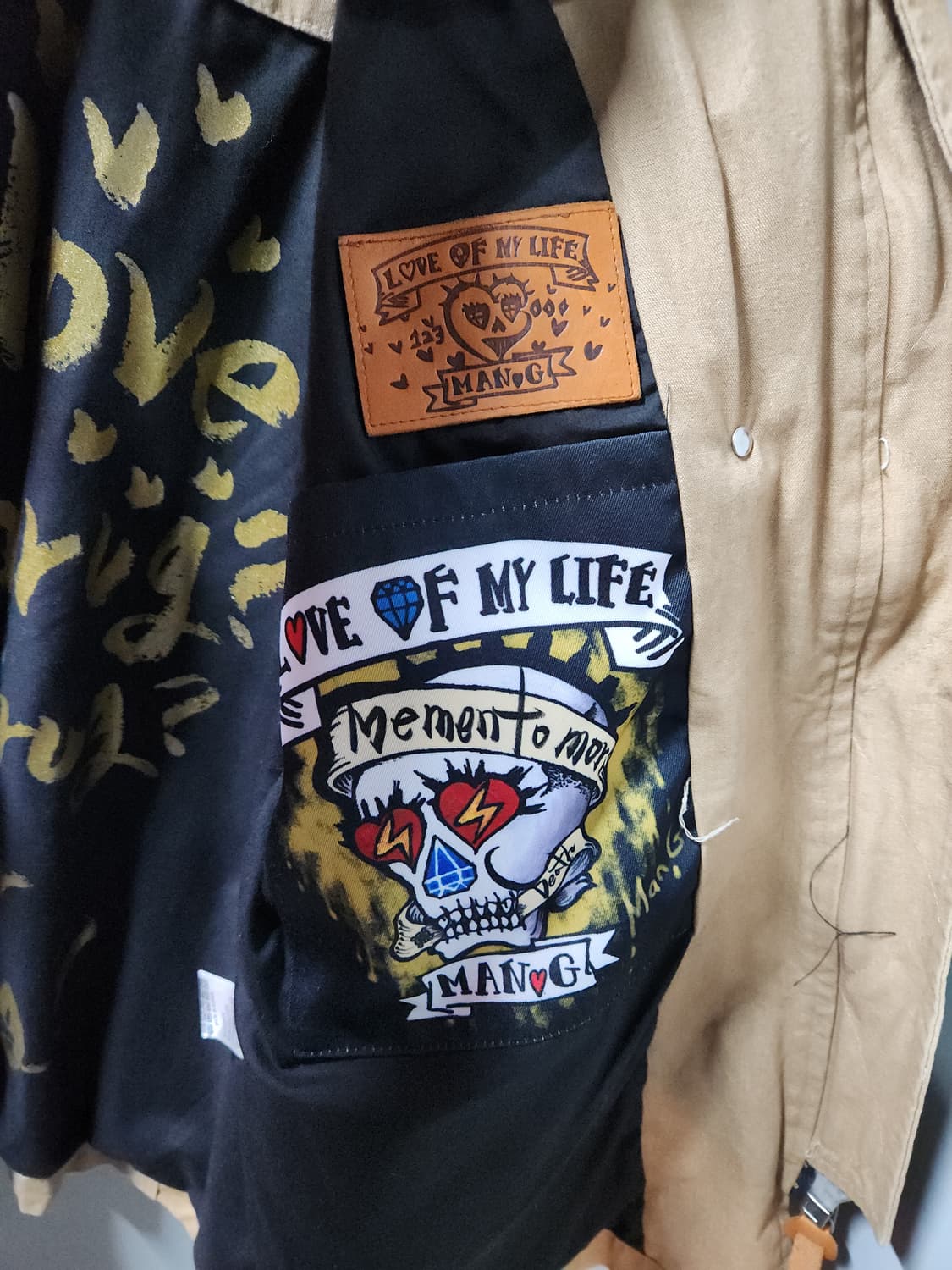 그라피스트만지 MAN.G 야상 헌팅 자켓 상품이미지10