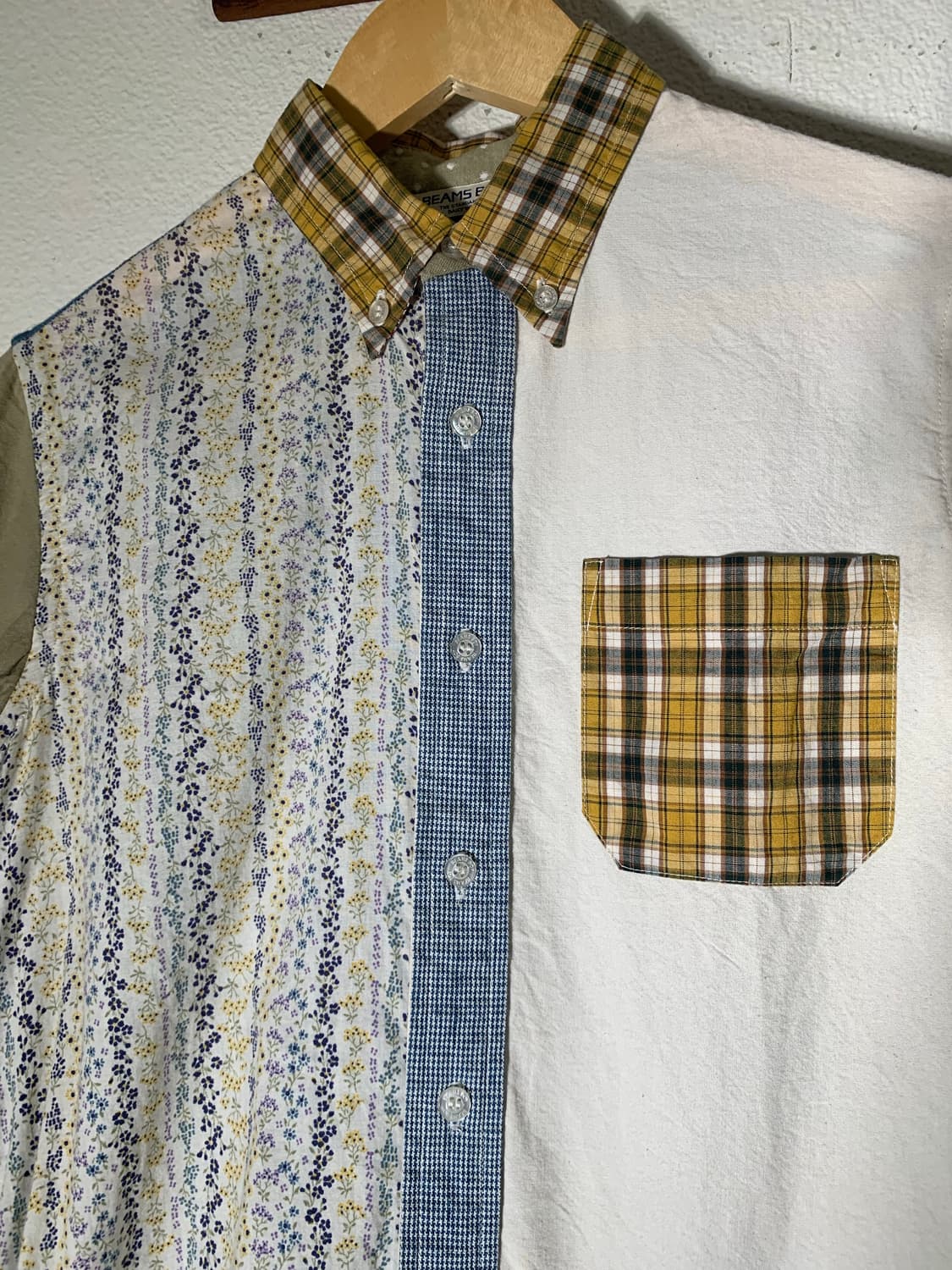 빔즈보이 크레이지 패치워크 셔츠 상품이미지2